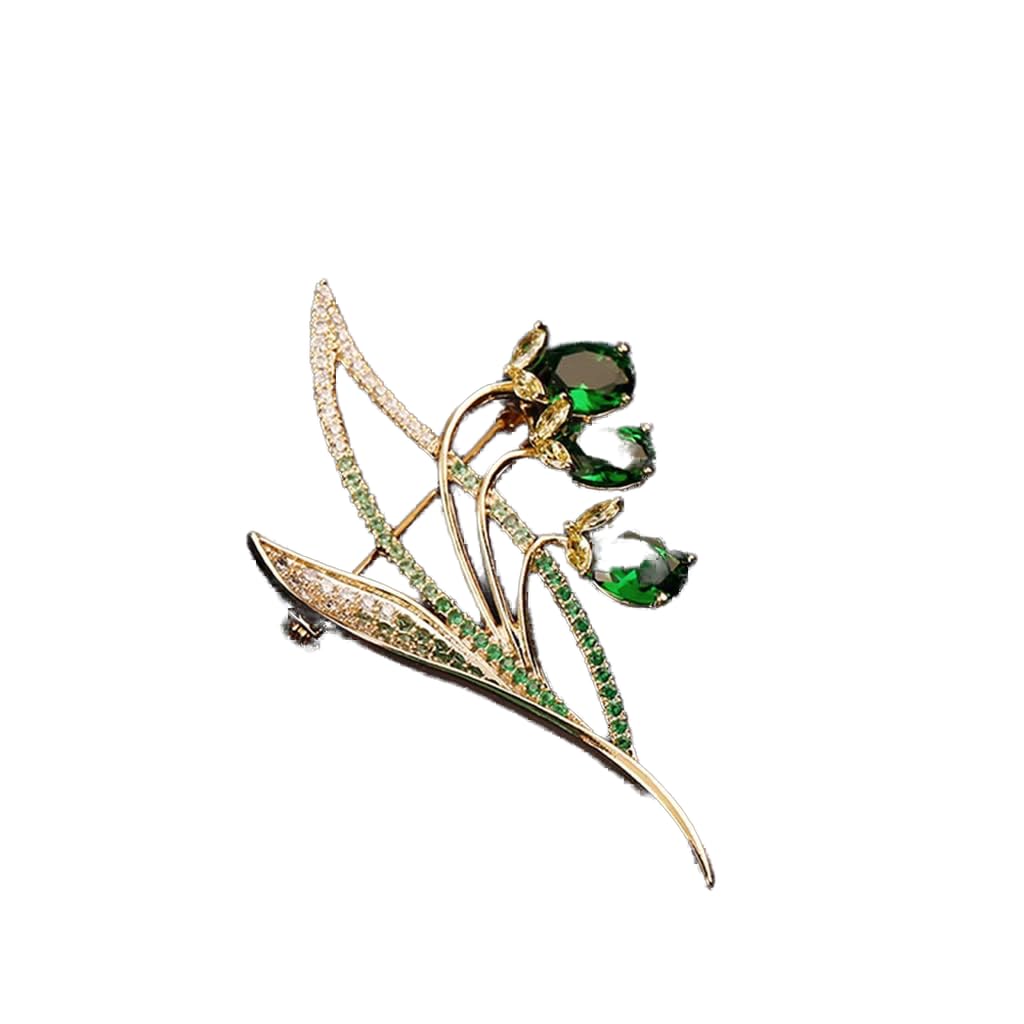Broche femme brodée main fleur rouge, le grand accessoire idéal pour réveiller une robe