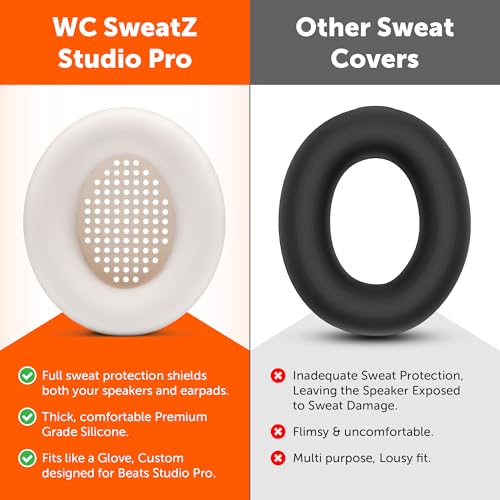 Housses silicone Beats Studio Pro Wicked Cushions grès lavables