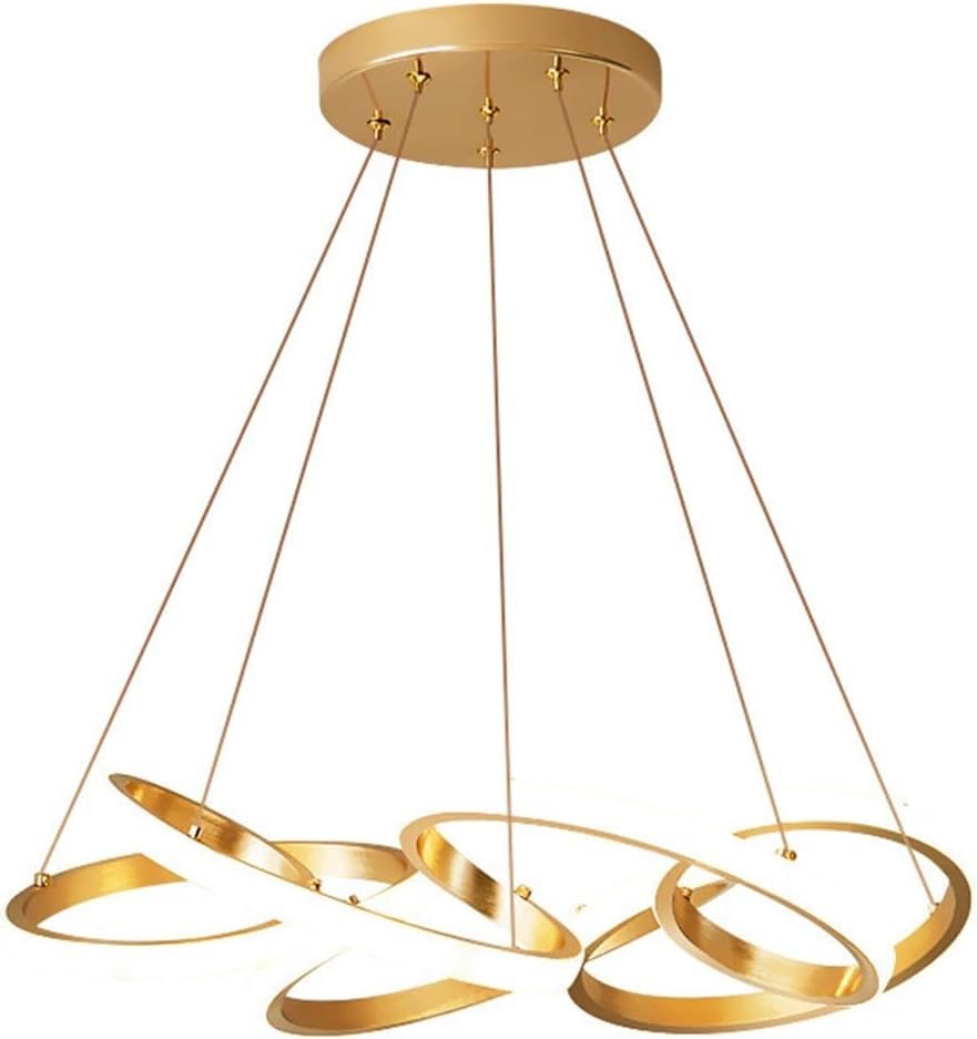 Lustre nordique pour salle à manger et bar contemporain luminaire chic 3 couleurs 65cm