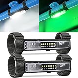 ROADOR 2PCS Universal Roll Bar Mount LED Light UTV Dome Light W/Switch car Interior Light Roll Cage