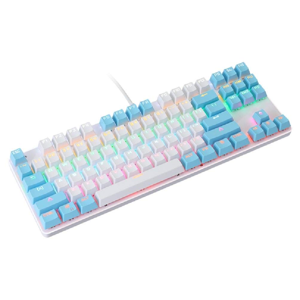 Buy Werty New K100 87 Green Axis Keyboard Bluetooth Wired/Wireless