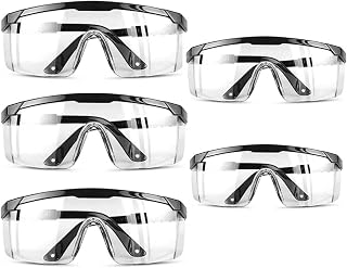 Safety Glasses, Anti-Fog Glasses Eye Protection UV Protective Safety Goggles for Yard work, Gardening, Lawn mowing, Weed whacking,lab