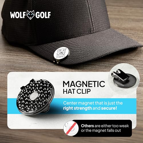 Golf Ball Marker Hat Clip | 3 Pack | Choose Your Golf Gift Set | Golf Marker Magnetic Hat Clips | Funny Golf Gifts | Funny Golf Accessories for Men & Womens Golf Markers - Image 6