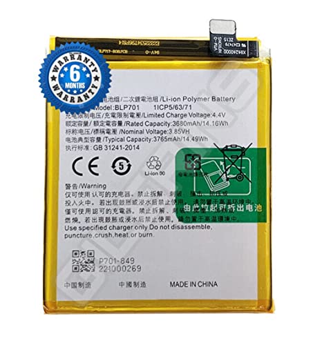 Image of Original BLP701 Battery for Oppo A5s, Battery with 6 Month Warranty****(P00141)