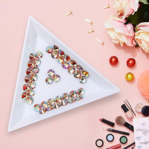 Image of Crystal Flatback Rhinestones Gems for Crafts 2.8mm SS10, DawnLight | Glue Fix, 2880pcs Glass Rhinestones for Crafting, Clothes, Tumblers, Nail Art, Shoes, Bags, Caps & Accessories Decoration