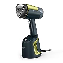 Rowenta AeroSteam, Ferro da Stiro Verticale combina Vapore e Aspirazione, Stiratura Rapida, Efficace e Senza Fatica con Tecnologia OptiFlow ad Elevata Efficienza Energetica, DR9810