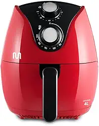 Fritadeira Elétrica Air Fryer 4L 1500W 220V Vermelho Multi - GO204