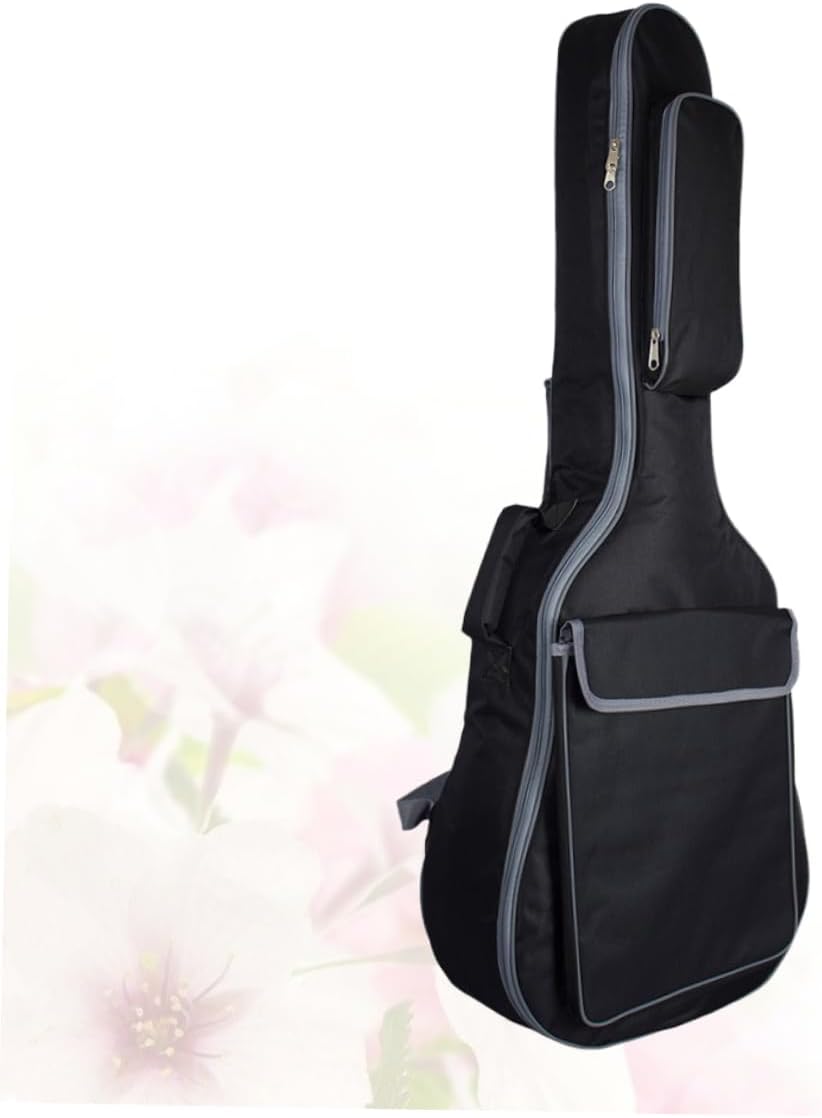 BESPORTBLE Acoustic Guitar Backpack Double Straps Padded and Thick Material for Safe Transport Guitar Case Cover for Musicians The Go