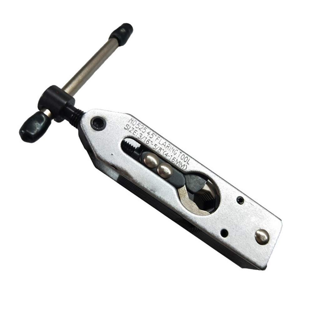 Doblador de Tubos, Juego de expansor Manual de Tubos de Cobre, escariador de Tubos de Cobre/Accesorios de refrigeración, Herramienta de Aire Acondicionado de abocardado