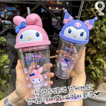 Amazon | 韓国 EDIYA コラボ マイメロ クロミ コールドカップ