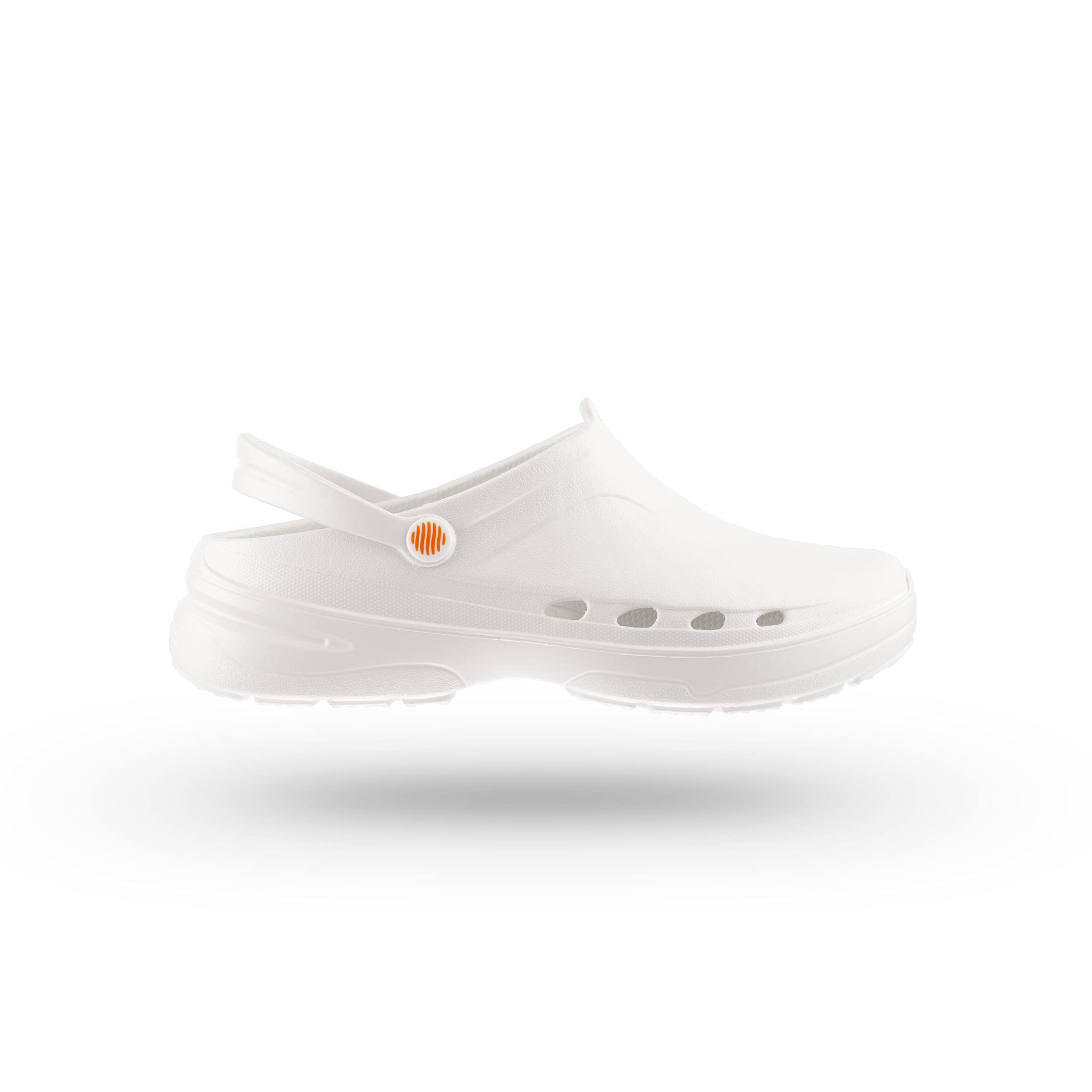 WOCK WAYLITE, Zoccoli Sanitari Donna Uomo, Scarpe Lavoro Sanitarie Leggere Traspiranti Antiscivolo SRC Antistatici, Zoccoli Infermiere Com Cinturino