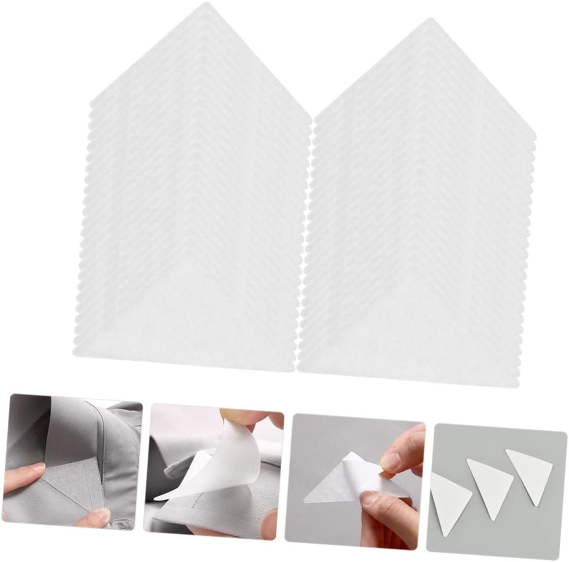 NOLITOY Collar Sticker Shirts for Men Button for Trousers Collar Stays for Women Blouse for Women Shirt Stays