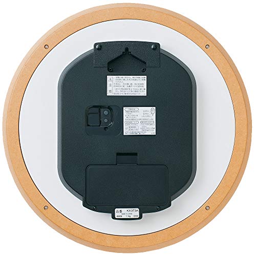 Reloj de pared Seiko KX373A analógico redondo miniatura 4