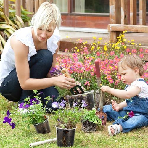 Taqixi 48 Pack 7/6/5/3.5 Inch Clear Plastic Pots For Plants, Clear Nursery Pots With Drainage Holes thumb #6