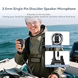 Retevis RM15 VHF Marine Radio, IP68 Floating Handheld VHF Radio, 2000mAh Battery, Dual-Color Screen, International Marine Channels, Ship to Shore Radio with Loudspeaker for Boats(1 Pack) - Image 8