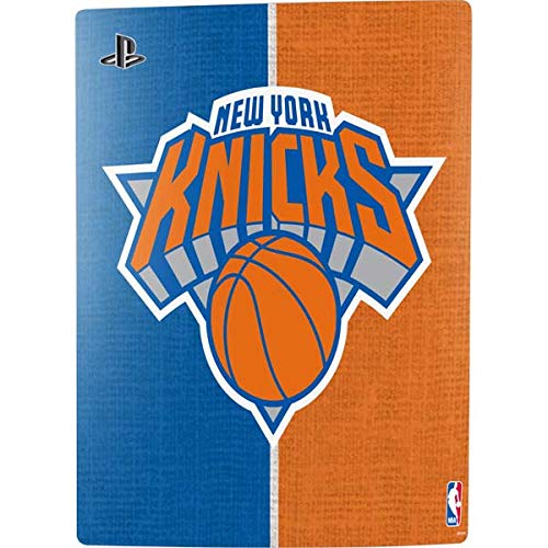 Skinit Decal Gaming Skin Compatible with PS5 Bundle - Officially Licensed NBA New York Knicks Canvas Design