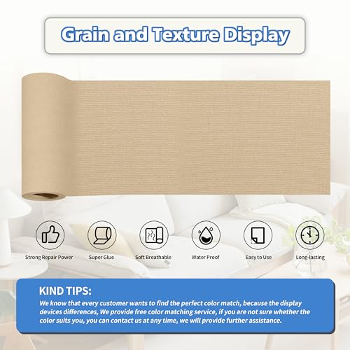 image for KING MOUNTAIN Canvas Repair Tape,Outdoor Gear Patch, 4×63 Inches,Wate