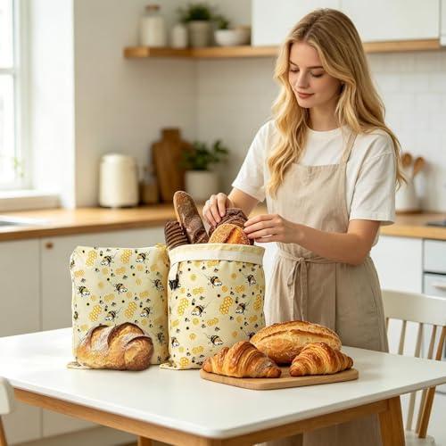 Bolsas para pan que evitan el moho y conservan frutas frescas en la cocina y durante tus viajes 4