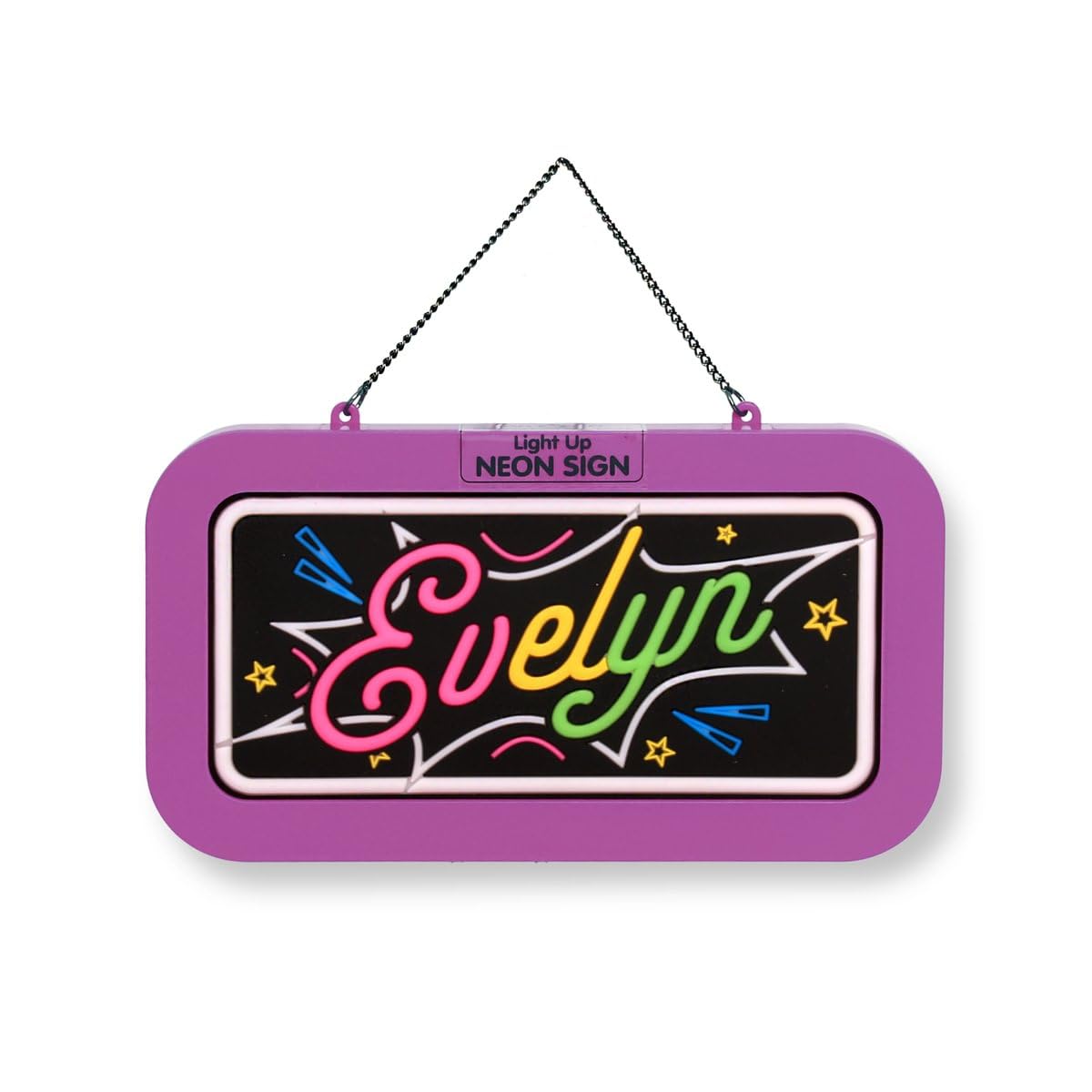 History & Heraldry Evelyn Personalised Neon Signs (Evelyn)