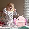Easfan Pink Butterfly Plush Pillow Soft Plush Toy Cute Stuffed Animal Fluffy Nap Pillow for Kids,Home Decor,Birthday Festival Gifts for Girls,Kids,Toddlers #1