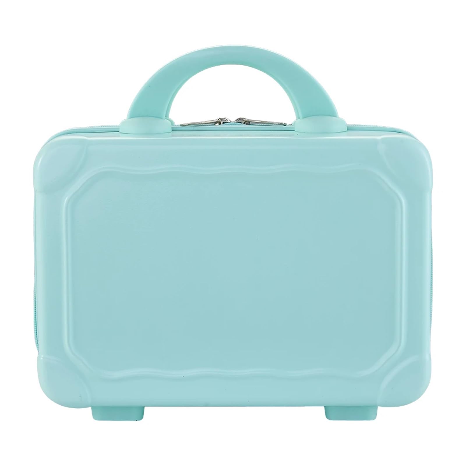 Estuche portátil de Viaje for Maquillaje y manicura, Resistente al Agua para Viajes de Negocios(Beige)