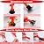 Tile Leveling System 1/16" Kit Reusable, 200pcs Tile Leveler Spacer with 1000pcs 1/12" Tile Spacers, 4pcs Wrench and 20pcs 1/16" Replaceable Spare Steel Pin (200)