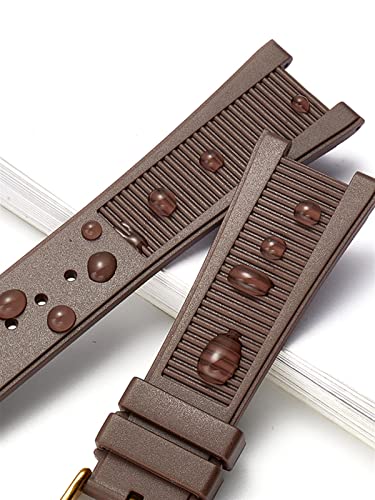 Bracelet en silicone premium pour montre PP 5711 interface spéciale 25mm