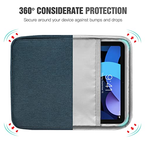 Timovo 9-11" Tablet Sleeve Shoulder Bag For Ipad Pro 11 2022-2018, Ipad 10Th Generation 2022, Ipad 10.2 2021-2019, Ipad Air 5/4 10.9, Galaxy Tab A8 10.5 2022, Tablet Bag With Handle, Indigo #TOP3