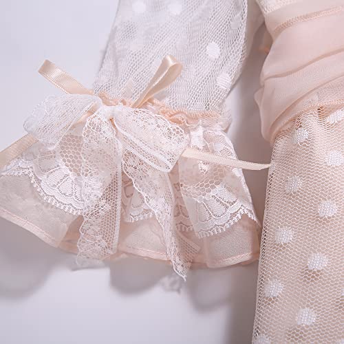 Pettigirl Kids Girls Elegant Spring First Communion Half Sleeve Floral Ruffle Clothes Outfit Toddler Cute Party Dresses3