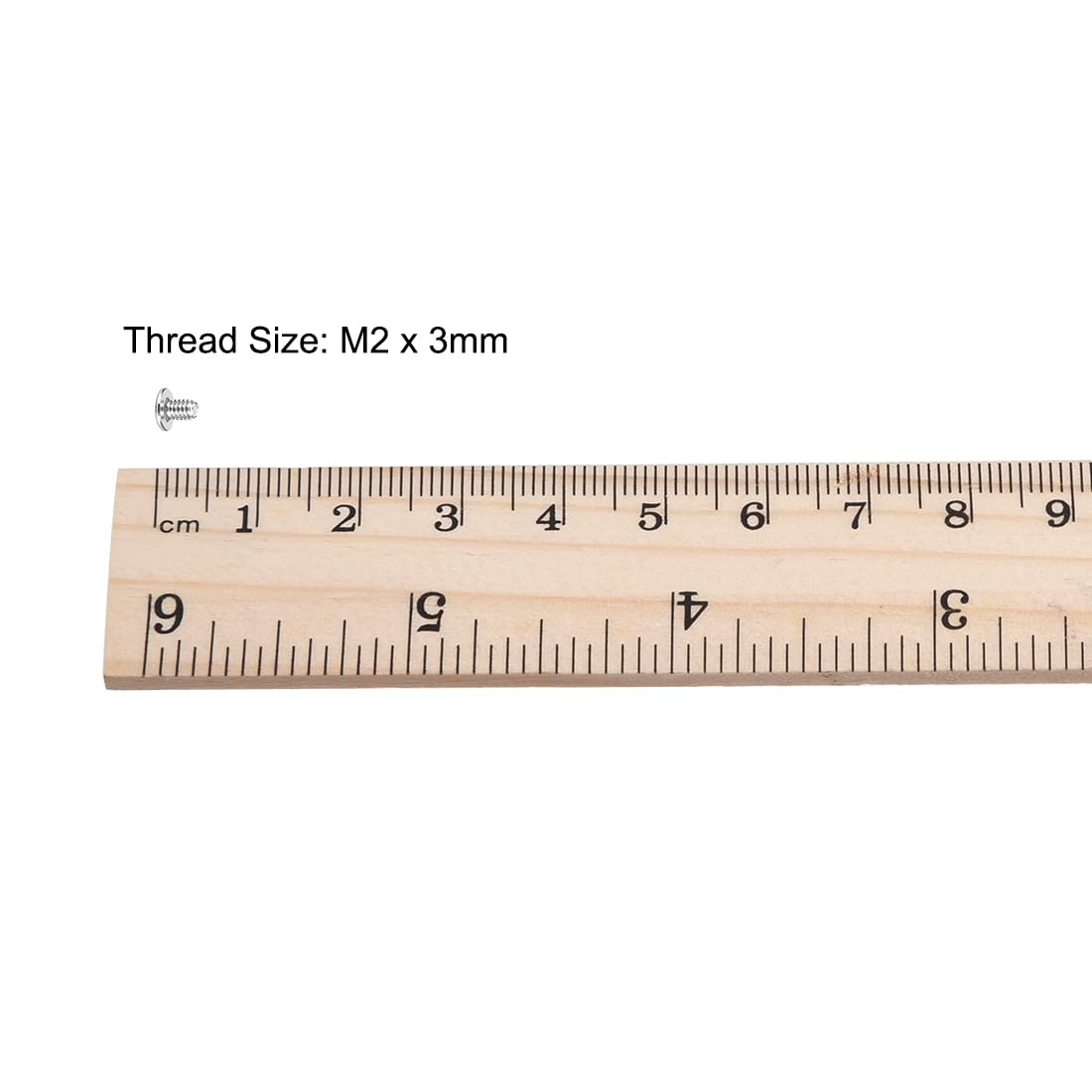 M2x3mm Phillips Screws - 50 Pack for Electronics -4