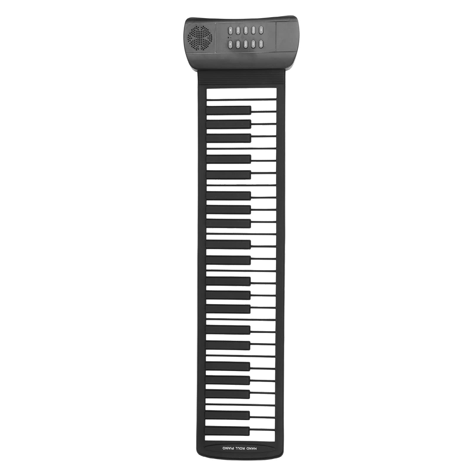 49 Tasten Handrolle Keyboard Piano, 4D Surround Sound Faltbares Keyboard Piano, MIDI-Ausgang USB-betriebenes Tragbares Elektronisches Piano für Kinder Anfänger Heavy Bass