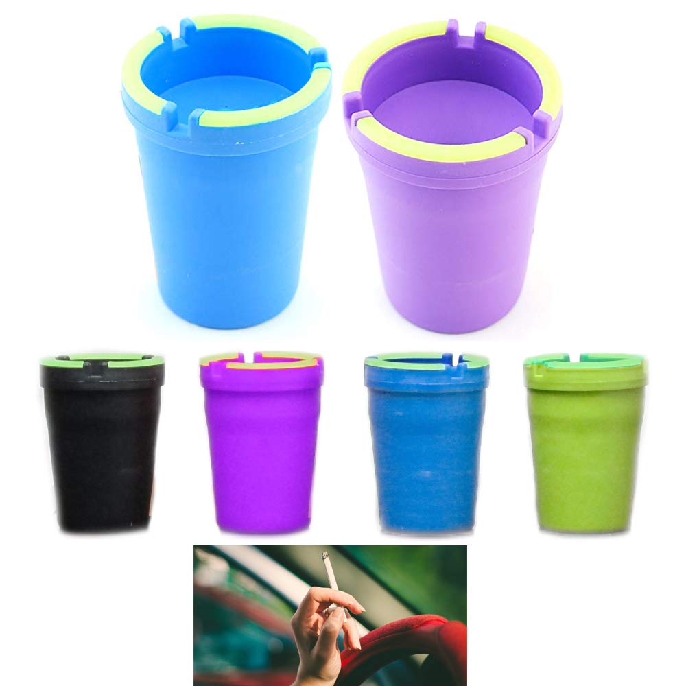 Amazon.com: 2 X Jumbo Butt Bucket Ashtray Glow In Dark Cigarette