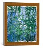 Taille d'image avec cadre: 47x47 cm format carré - Largeur de profil du cadre: 37 mm - Produit fabriqué individuellement