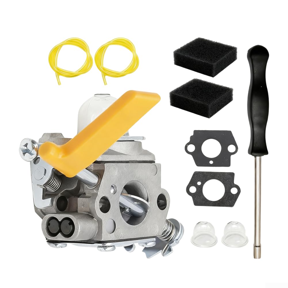 Carburetor Replacement Kit for CS26 SS26 SS30 CS30 25cc 26cc 30cc String Trimmer Blower Lawn Mower Parts Compatible with C1U-H60 308054043 UT20002