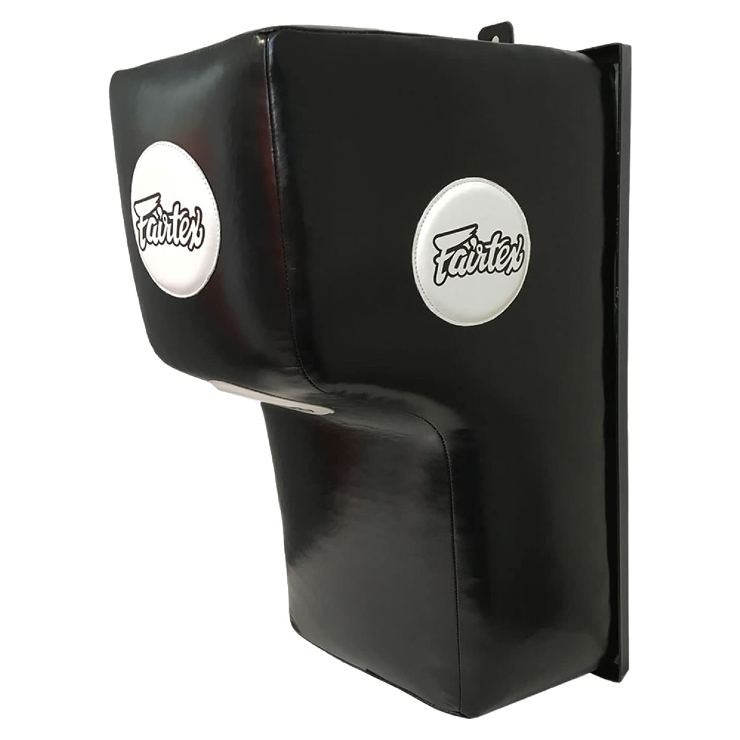 Fairtex Uppercut & Hook Wall Unit, Leather Mount Hook and Punching Bag - Mounted Boxing Bag for Muay Thai, MMA, Kickboxing