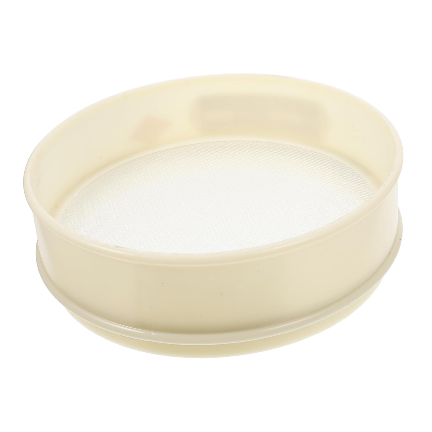 Mikikit Efficient Garden Soil Sifter Nylon Mesh Handheld Soil Strainer Corns Sifter Maize