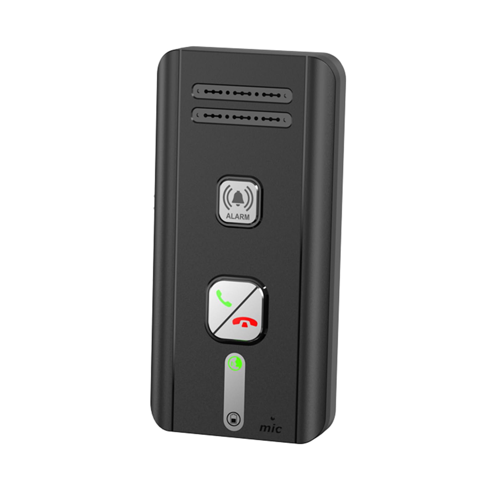 Système d'interphone sans fil 2 voies USB-C de charge Interphones magnétiques longue distance Batterie de 30 jours Bouton d'appel patient pour bureau intérieur/extérieur