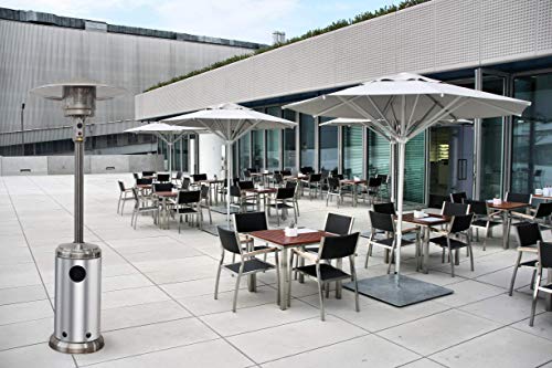 Lab-Nomad-Propane-Patio-Heaters-for-Outdoor-Use-46000-BTU-Patio-Heater-Outdoor-Heat-Lamps-for-Patio-Restaurants-Weddings-Portable-Rust-Proof-Stainless-Steel-Patio-Heater-Gas-Deck