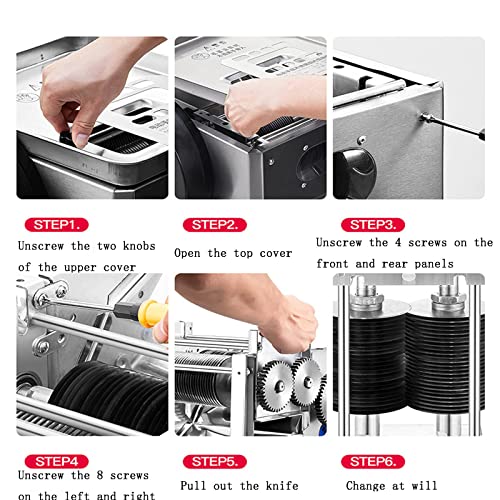 Cortadora automática multifuncional de carne y verduras miniatura 4