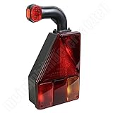 pkw anhänger autotransporter Anschluss über den gewohnten 5pol. Bajonettanschluss. Die Leuchte ist mit komplett mit 12V-Leuchtmitteln bestückt.