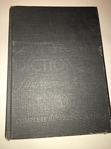 Webster's New World Dictionary - Second College... B002ZBT35A Book Cover