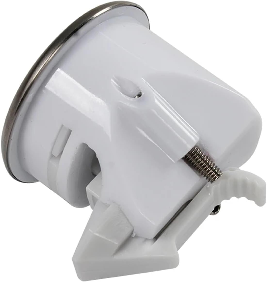 Zinc Alloy Round Door Lock 17 Inch RV Door Lock Toilet Door Lock for Caravan Camper Motorhome Accessories 1Pcs