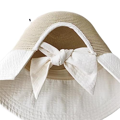 Chapeau seau pliable fin en tissage structure elegance femme E - 4