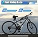 100cc Bicycle Engine Kit, 2-Stroke Gas Motor Bike Kit Air-Cooling Bicycle Motorized Full Set Super Fuel-efficient for Most 26