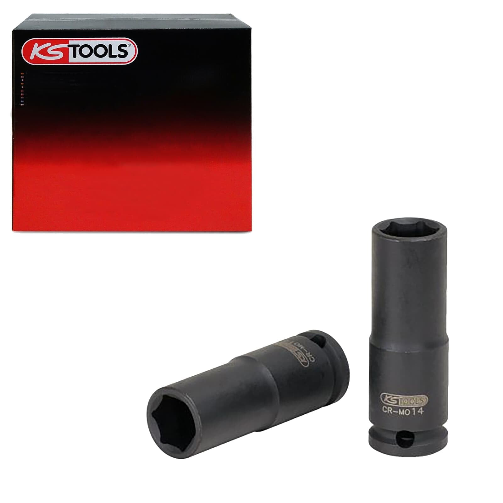 Ks Tools Transparent 515.1417 Impact Socket Deep 3/4-Inch 17Mm