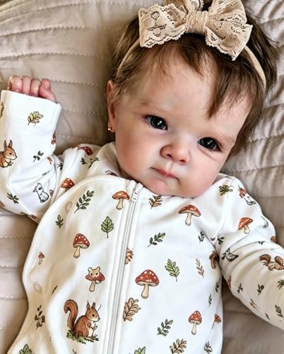 Muñeca Reborn Bebé Realista de 46cm Anano miniatura 1