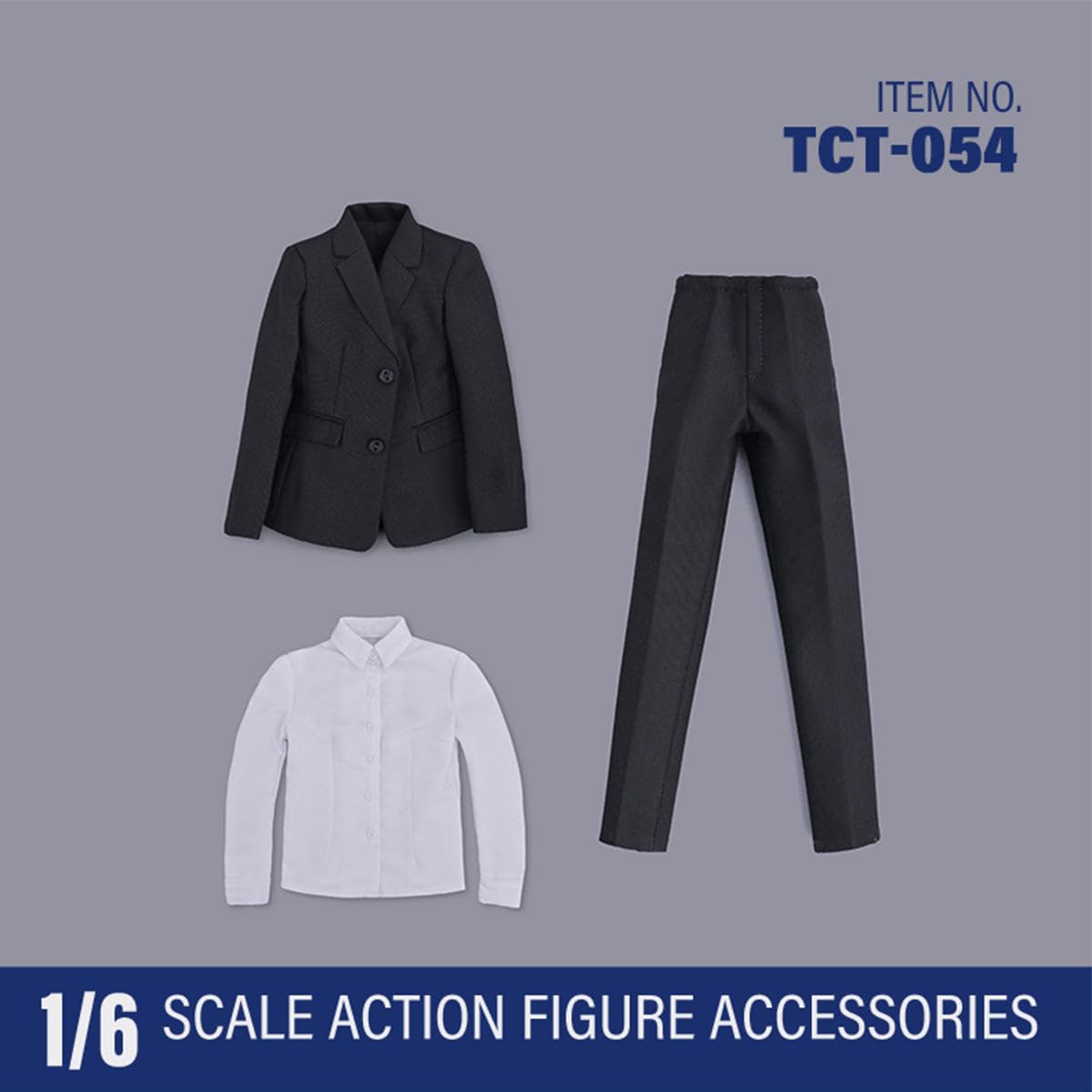 HiPlay 1/6 Anzug Rock Outfit Set TCT-054 Puppenkleidung Zubehör für 12-Zoll Figur