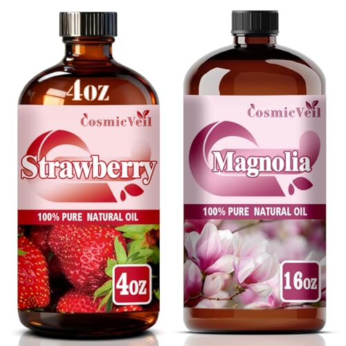 Aceite Esencial Fresa y Magnolia 120 y 480 ml