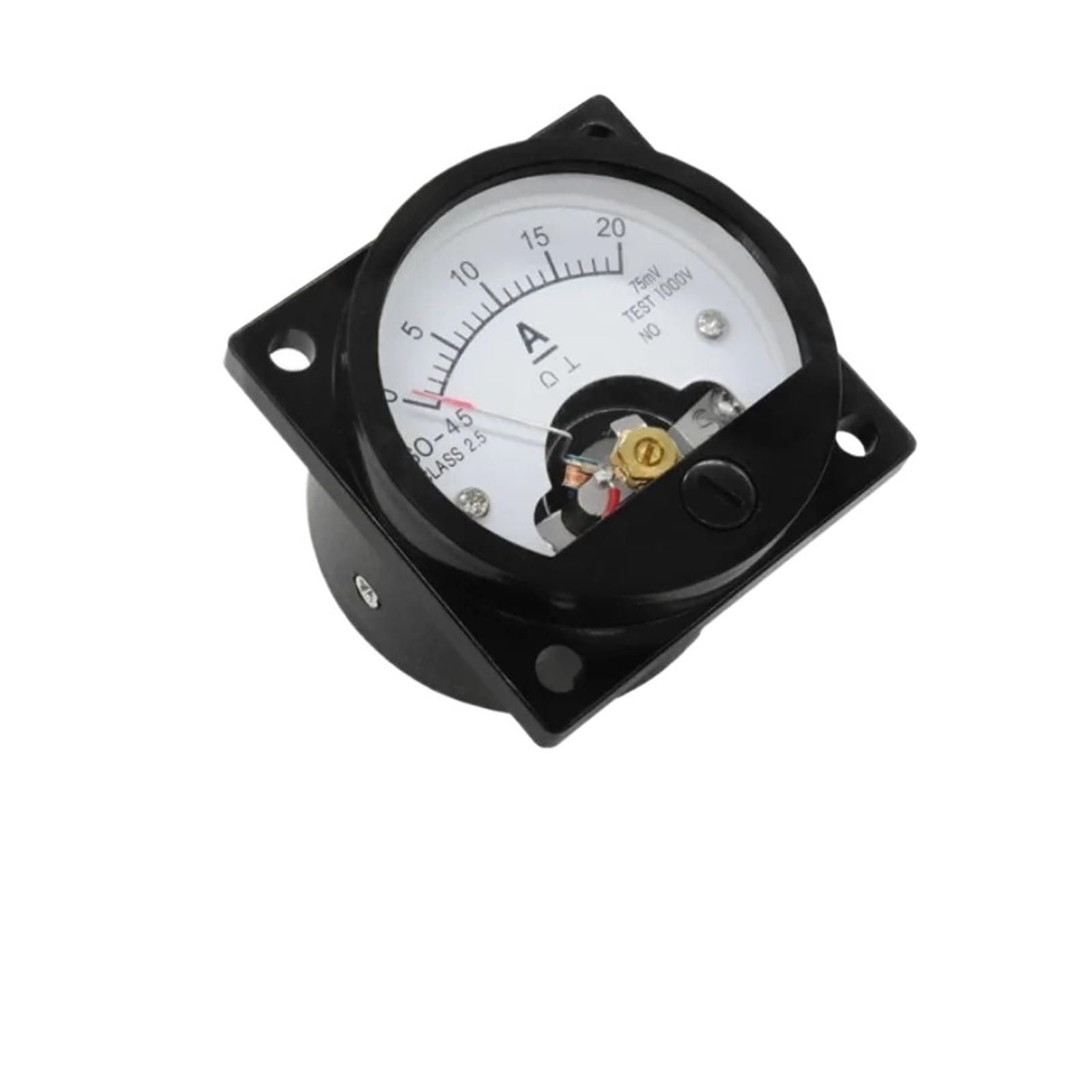 Amperímetro analógico DC SO45-A de alta precisión 250A para lectura visual estable 4