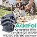 Adefol Nikasil 44.7mm Big Bore Chainsaw Cylinder Piston Kit for Stihl 026 MS260 026PRO Replacement Parts with Gasket Set Oil Seal Set Needle Bearing Spark Plug Cylinder Plug Decompression Valve